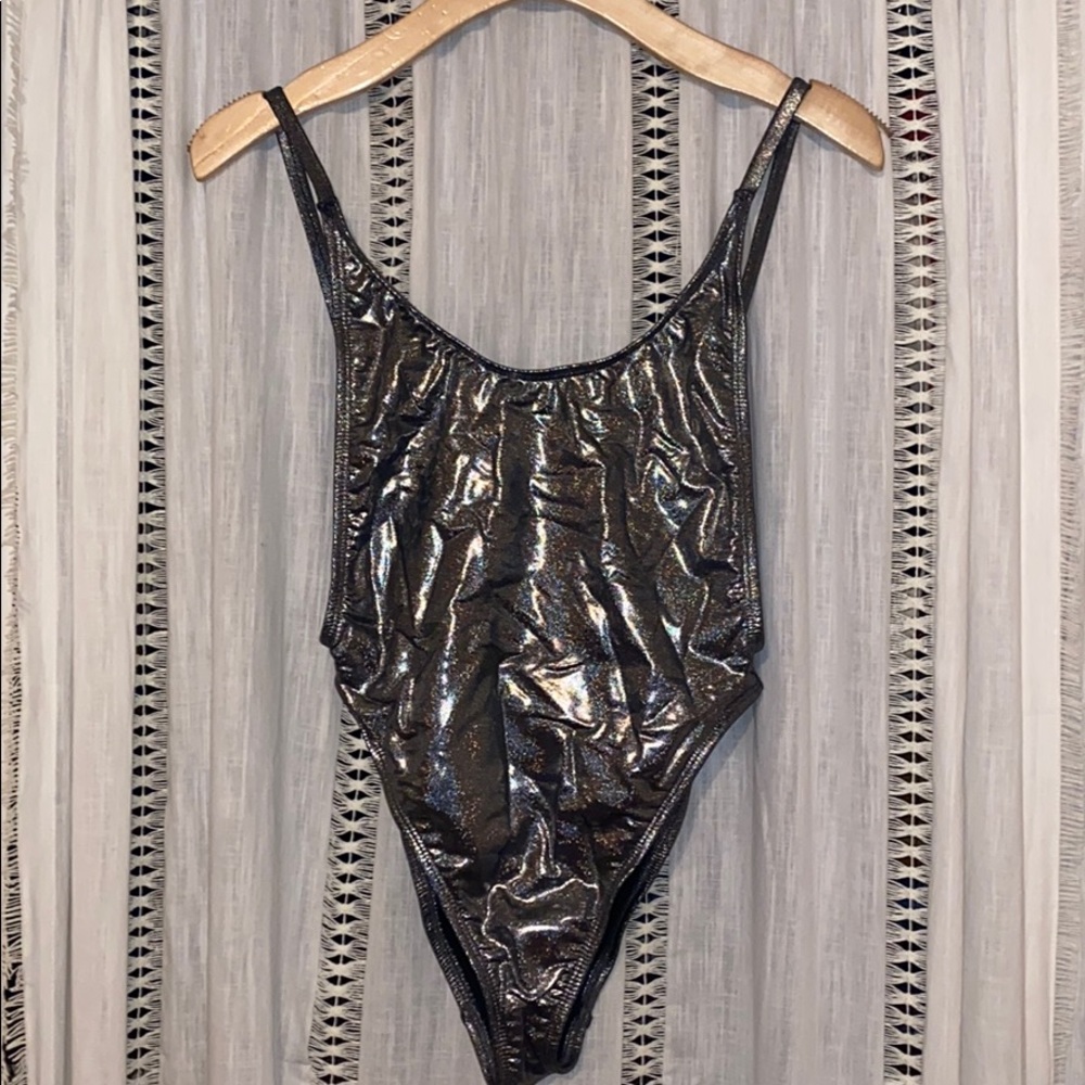 Iheartraves raves high cut bodysuit